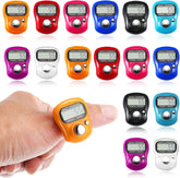 Olmecs Tasbih Finger Tally Counter Islamic Multi Color Mini Held Box of 24Pc Pack